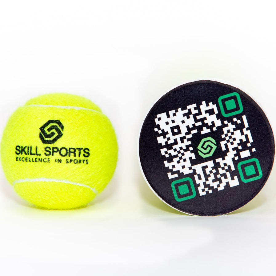 SkillSports Branded Tennis Balls (Tube of 4)